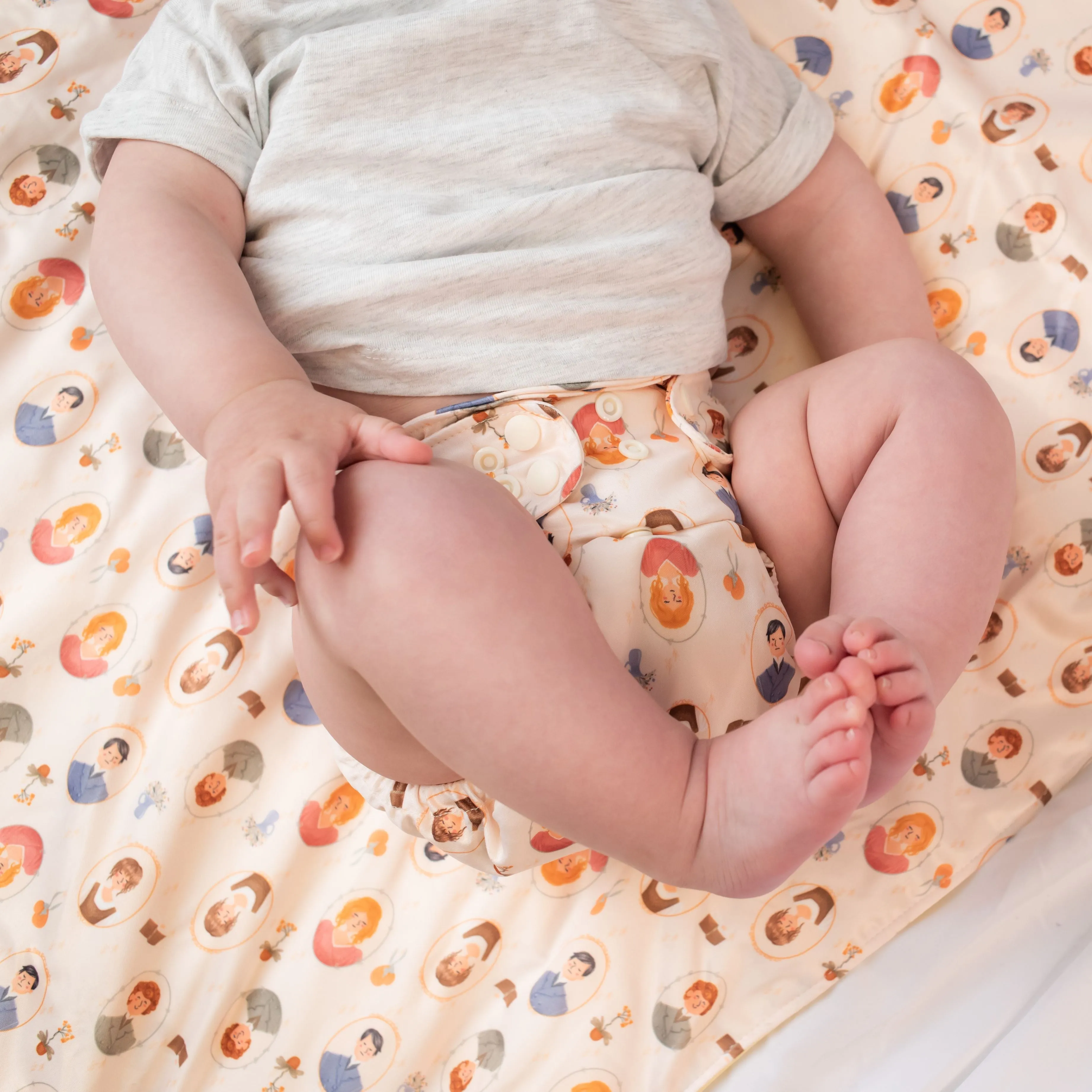Ultimate Wipeable Cloth Nappy V2.0 | Pride & Prejudice