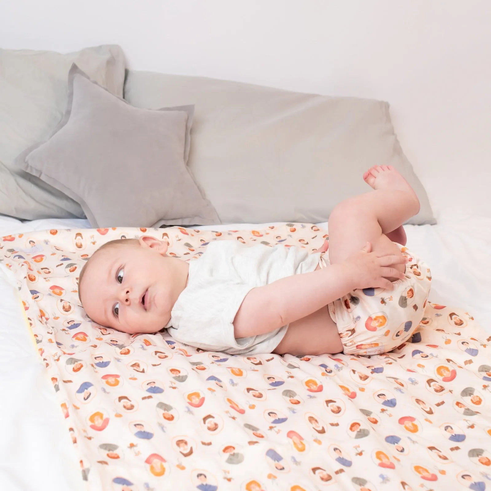 Ultimate Wipeable Cloth Nappy V2.0 | Pride & Prejudice