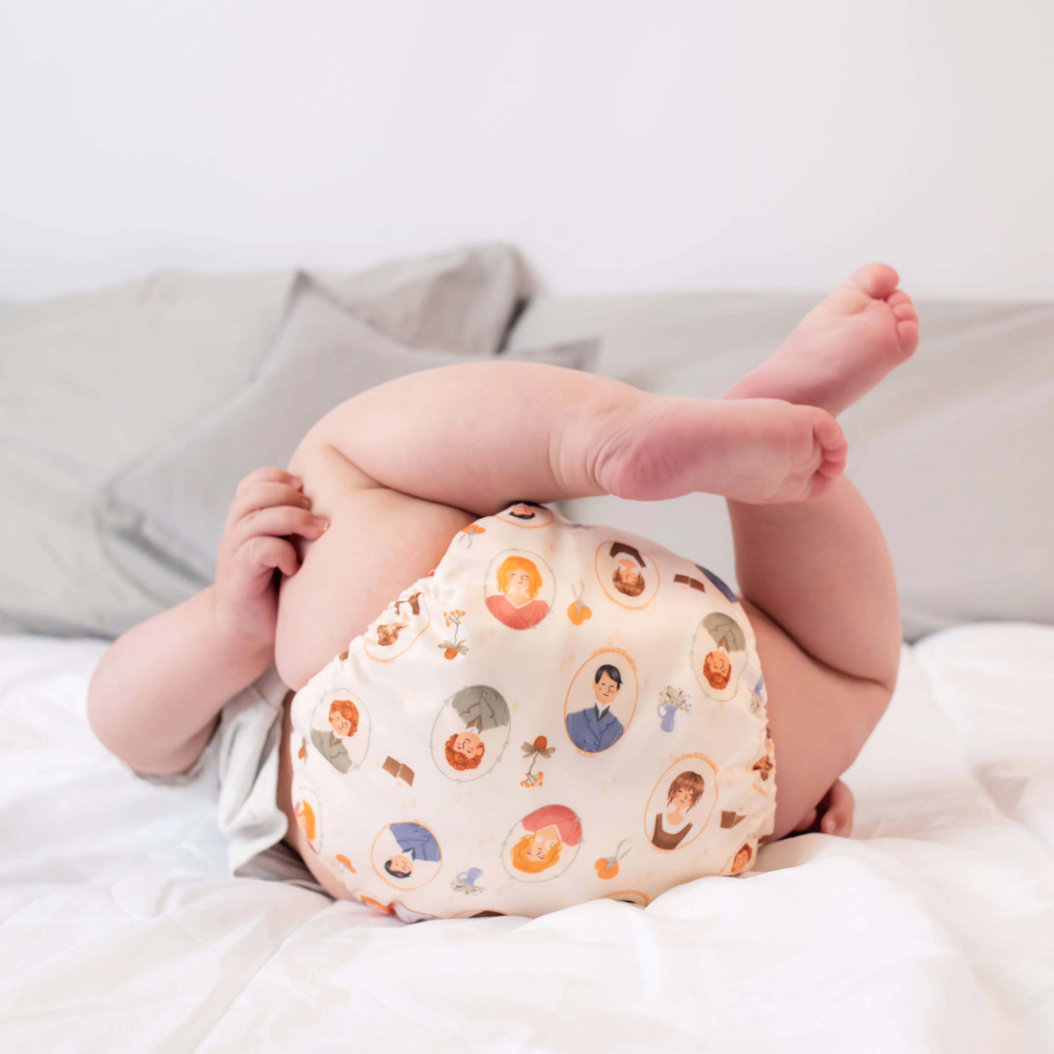 Ultimate Wipeable Cloth Nappy V2.0 | Pride & Prejudice