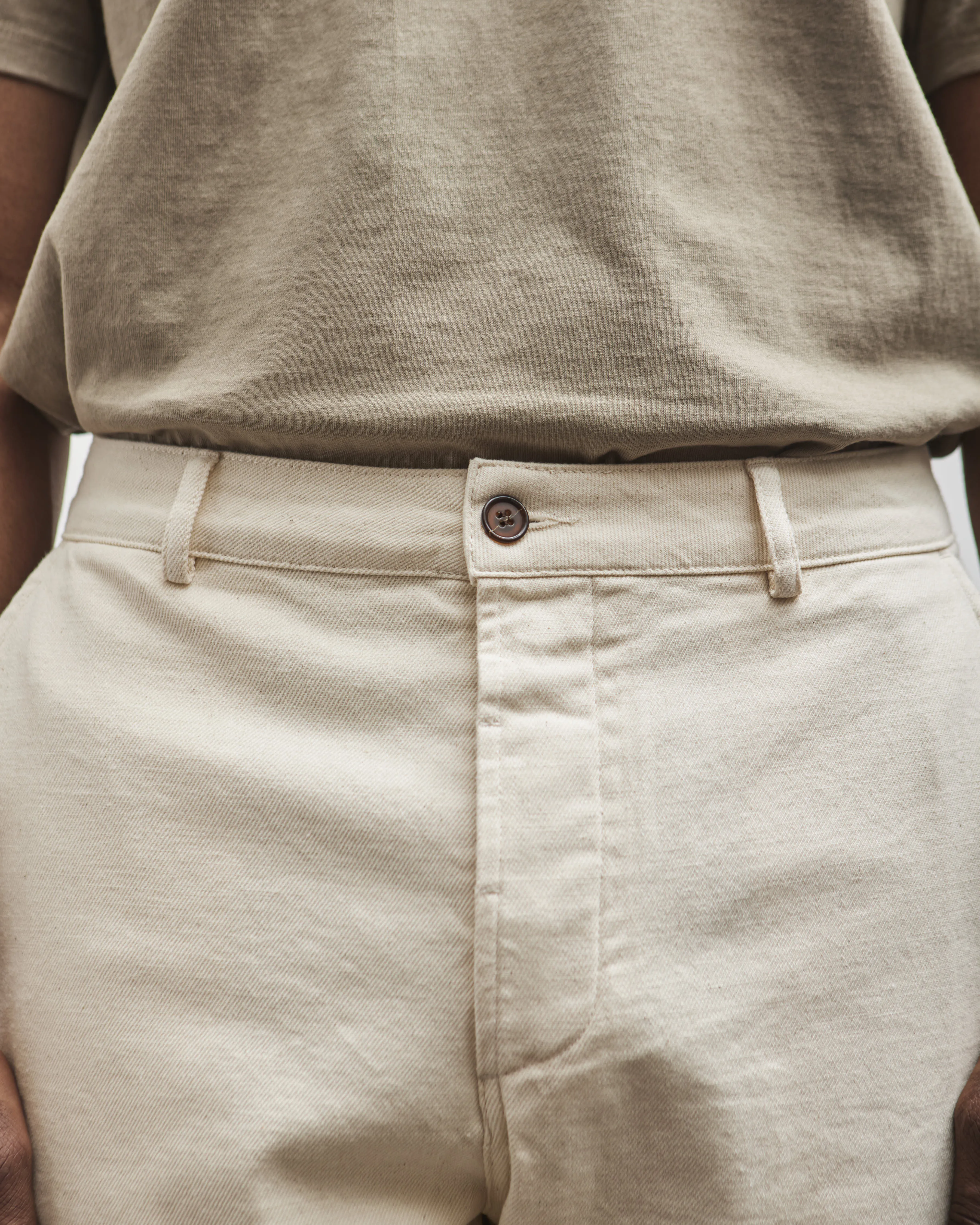 Universal Works Military Chino, Ecru