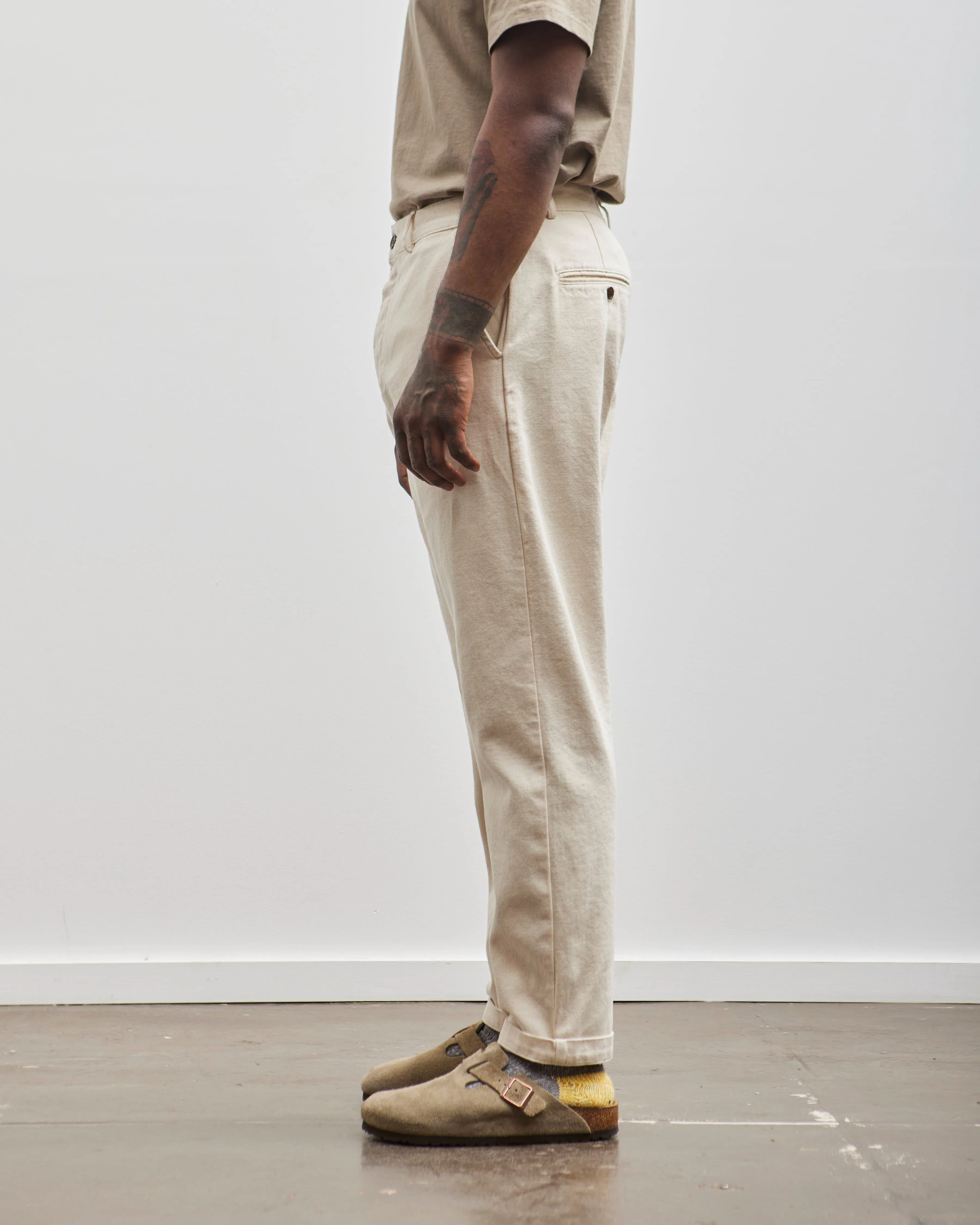 Universal Works Military Chino, Ecru