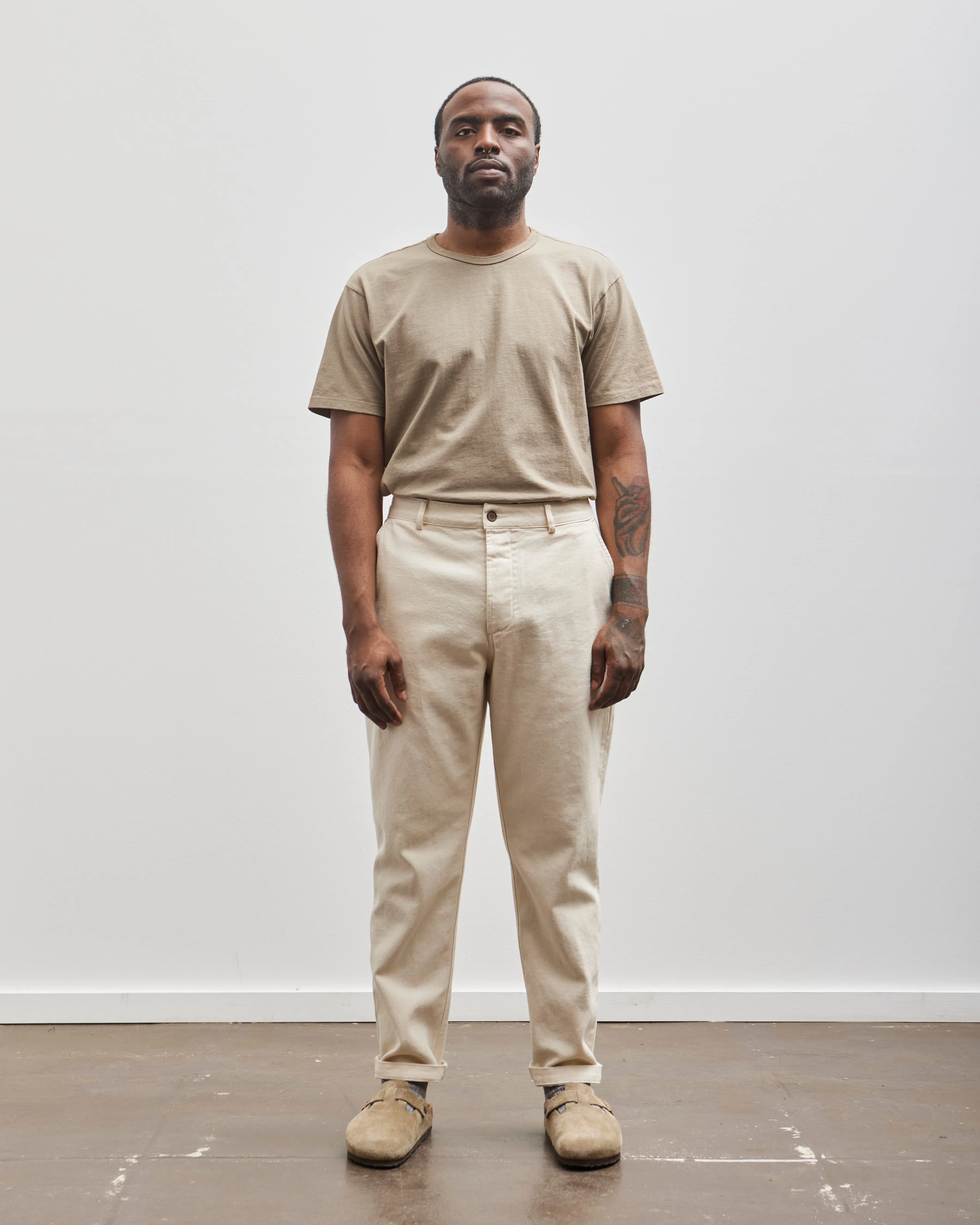 Universal Works Military Chino, Ecru