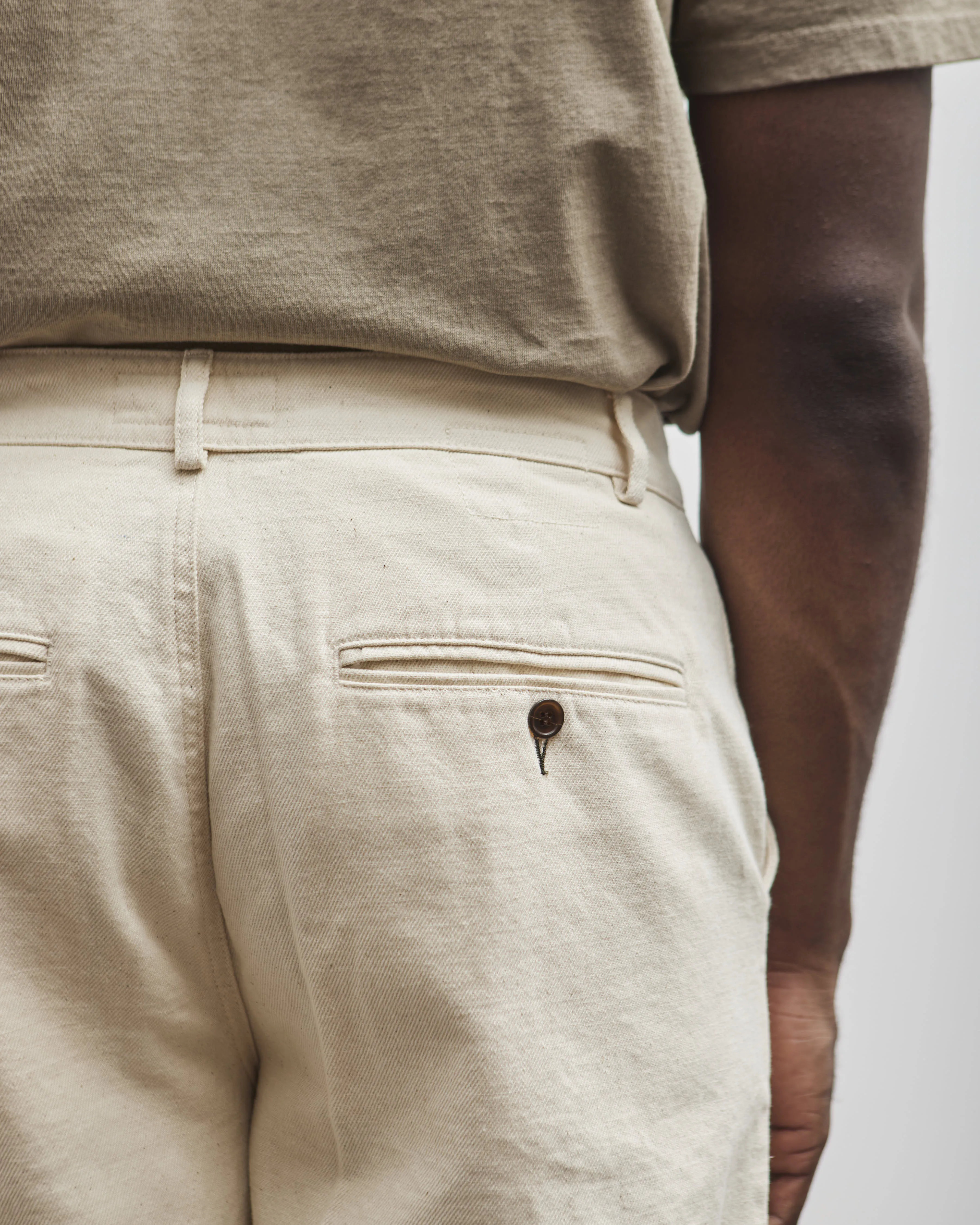 Universal Works Military Chino, Ecru