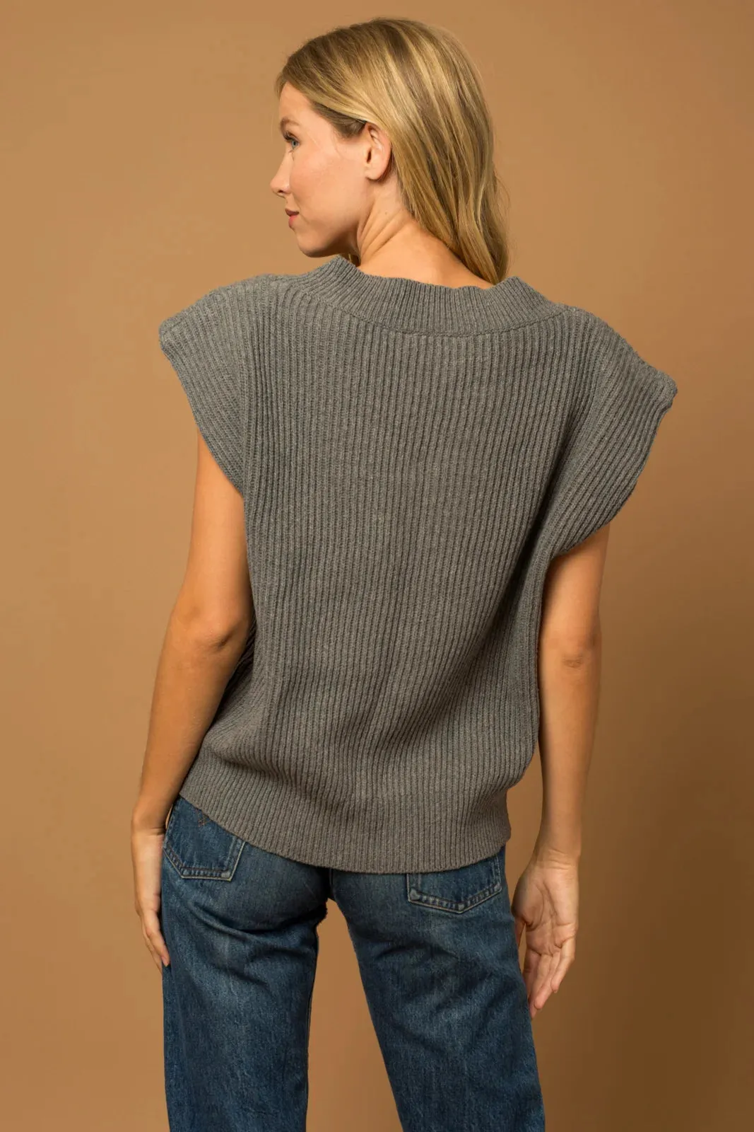V-Neck Relax Sweater Vest