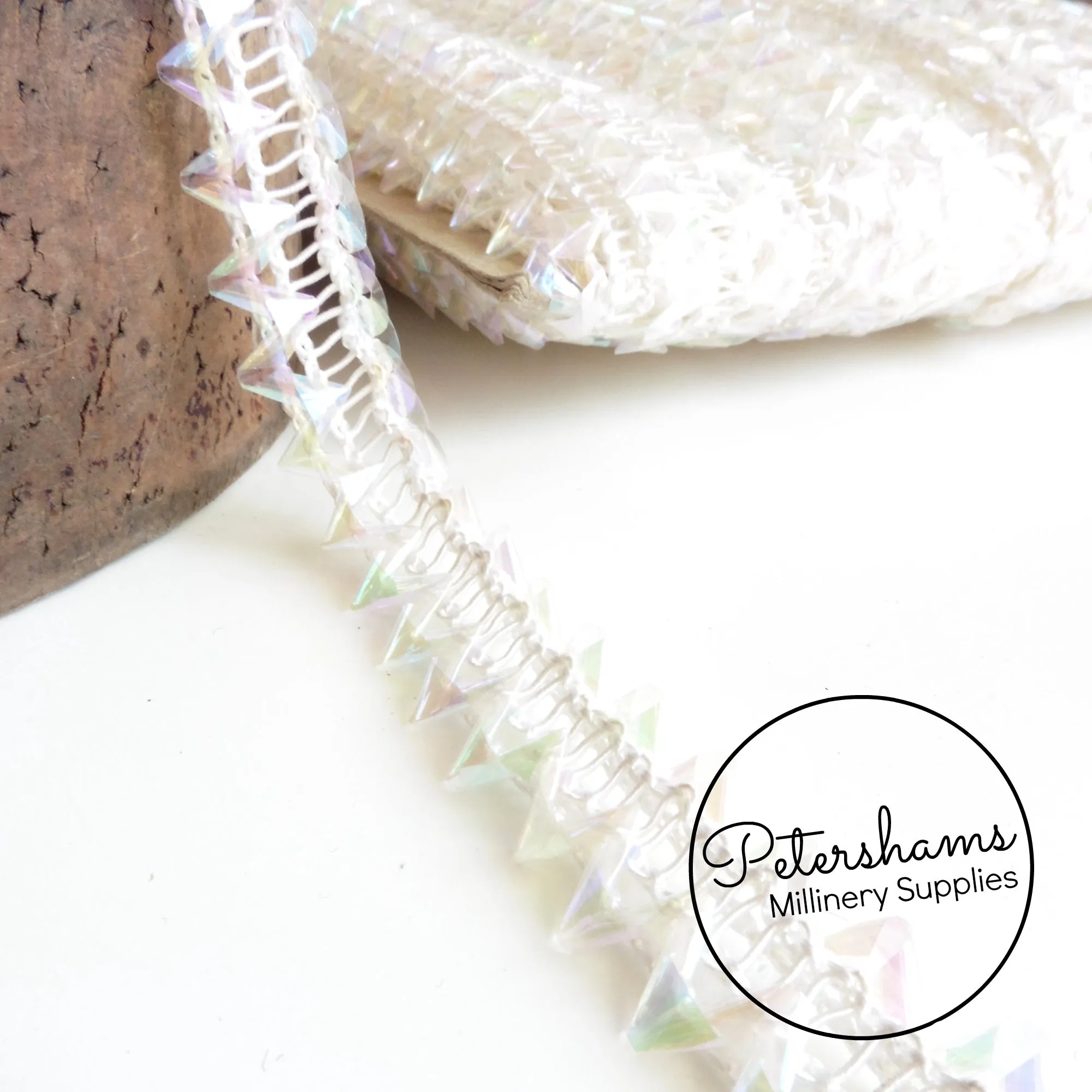 Vintage Metallic Faux Stud Trim - 1m