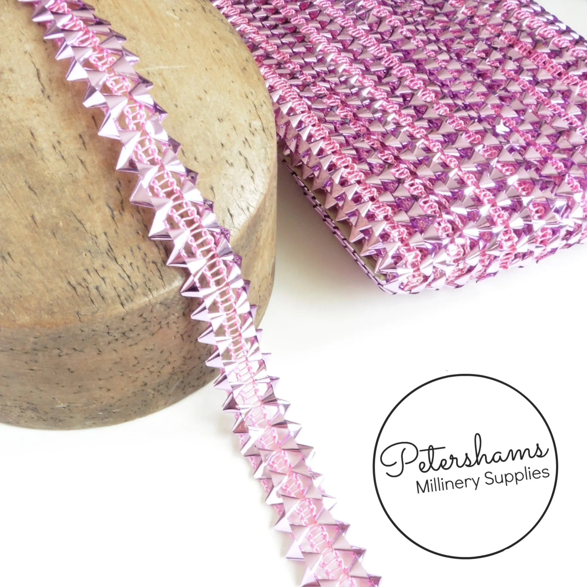 Vintage Metallic Faux Stud Trim - 1m