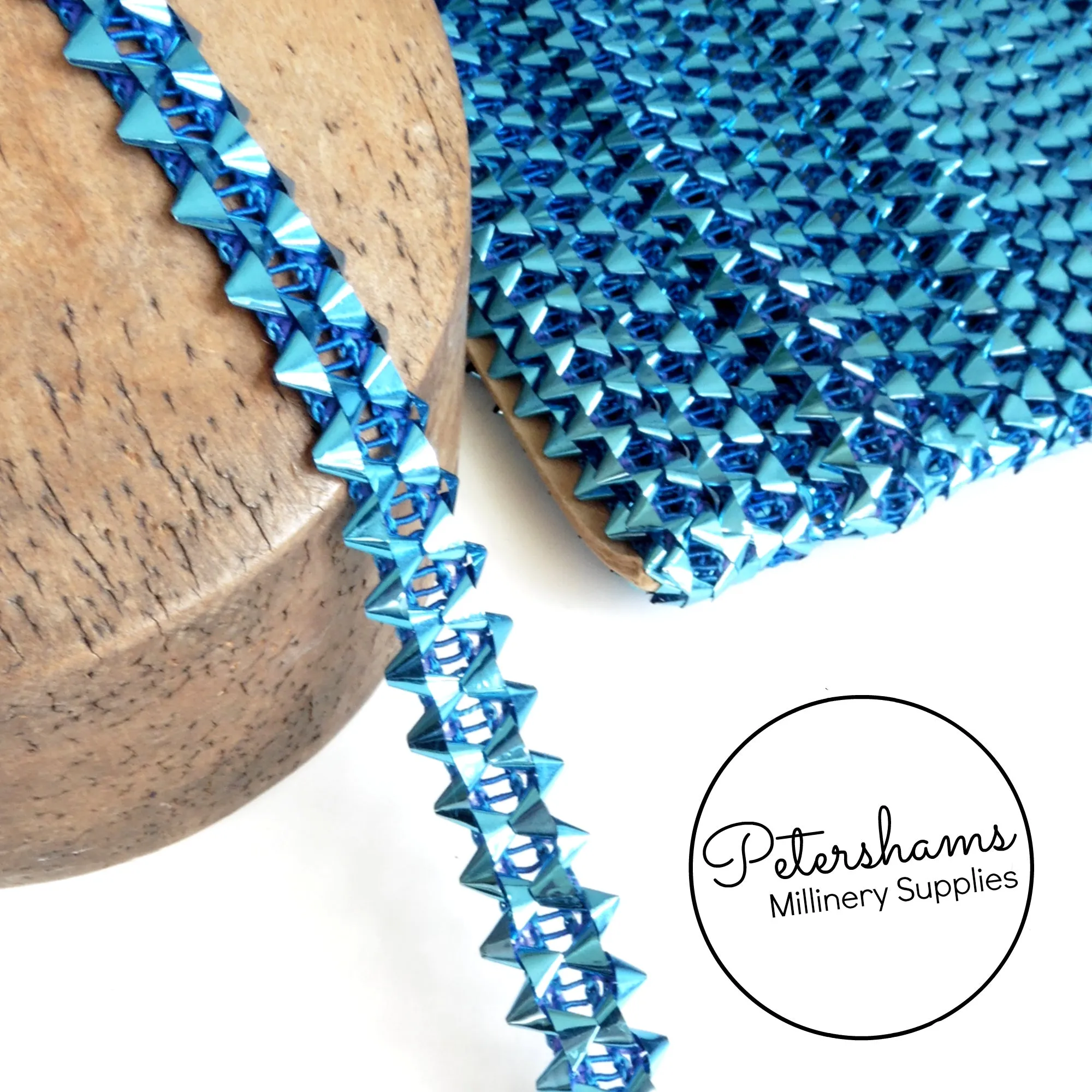 Vintage Metallic Faux Stud Trim - 1m