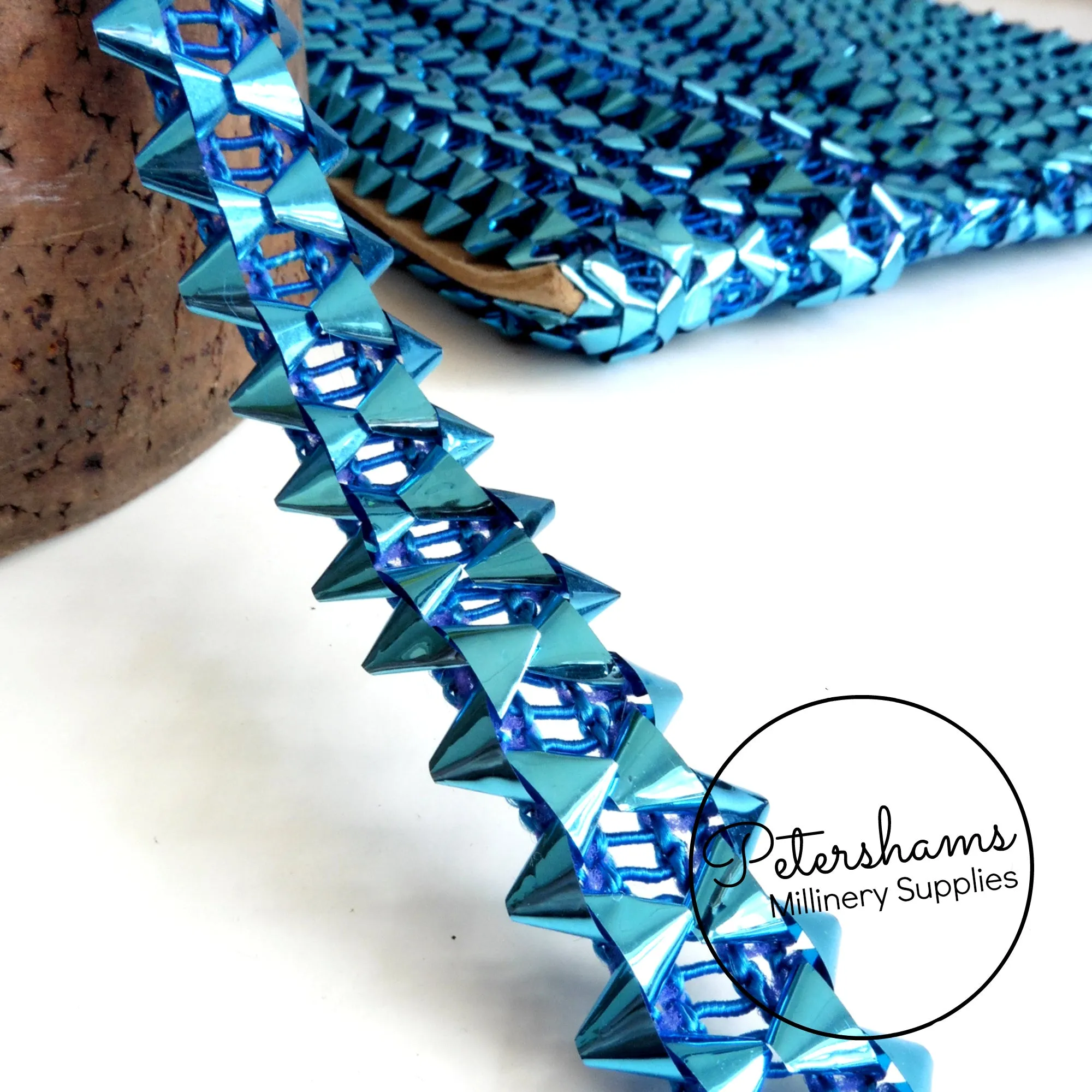 Vintage Metallic Faux Stud Trim - 1m