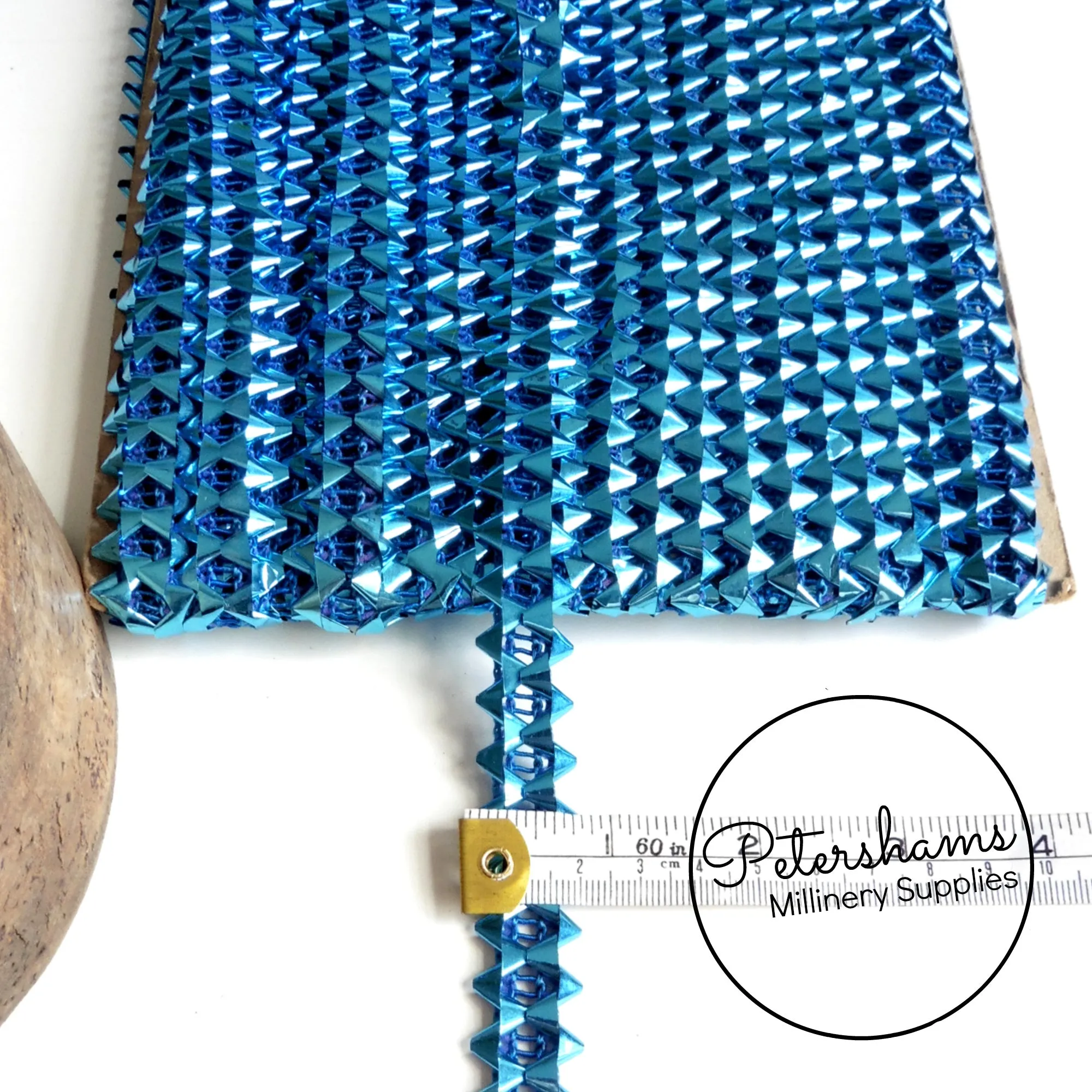 Vintage Metallic Faux Stud Trim - 1m