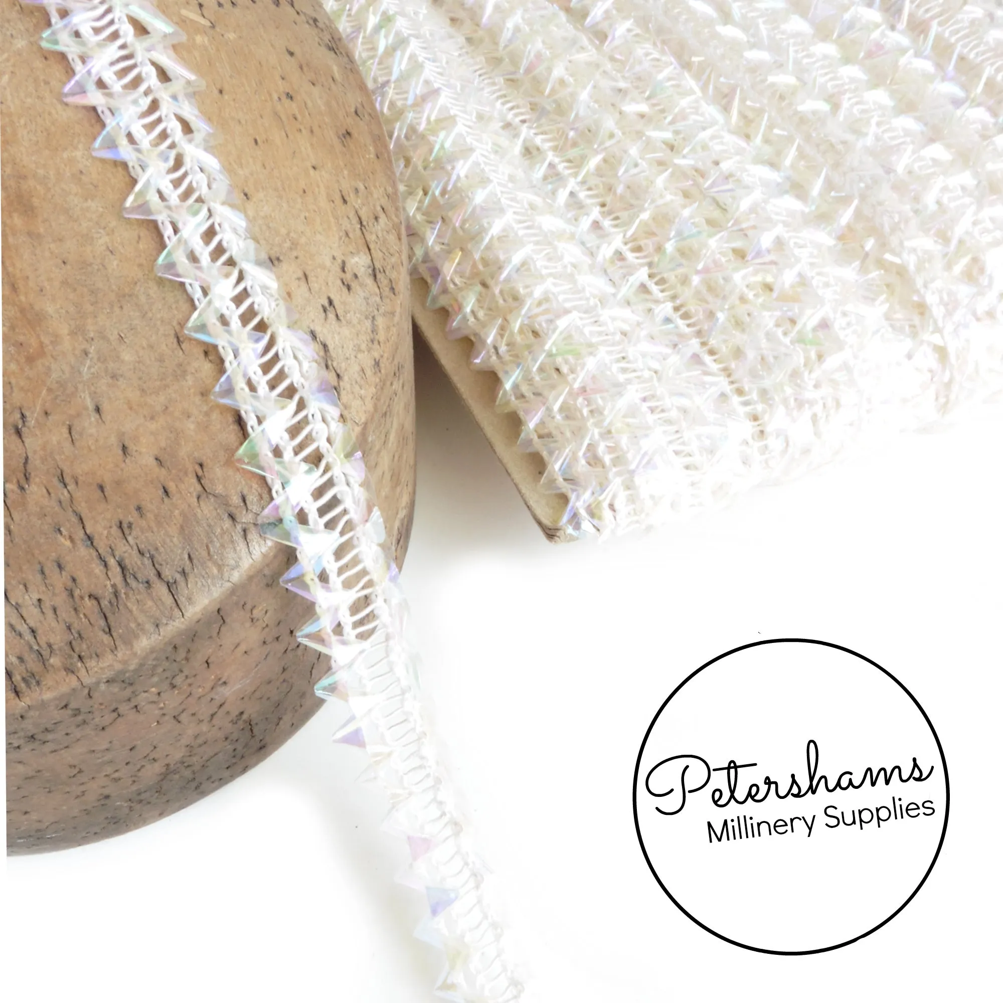 Vintage Metallic Faux Stud Trim - 1m