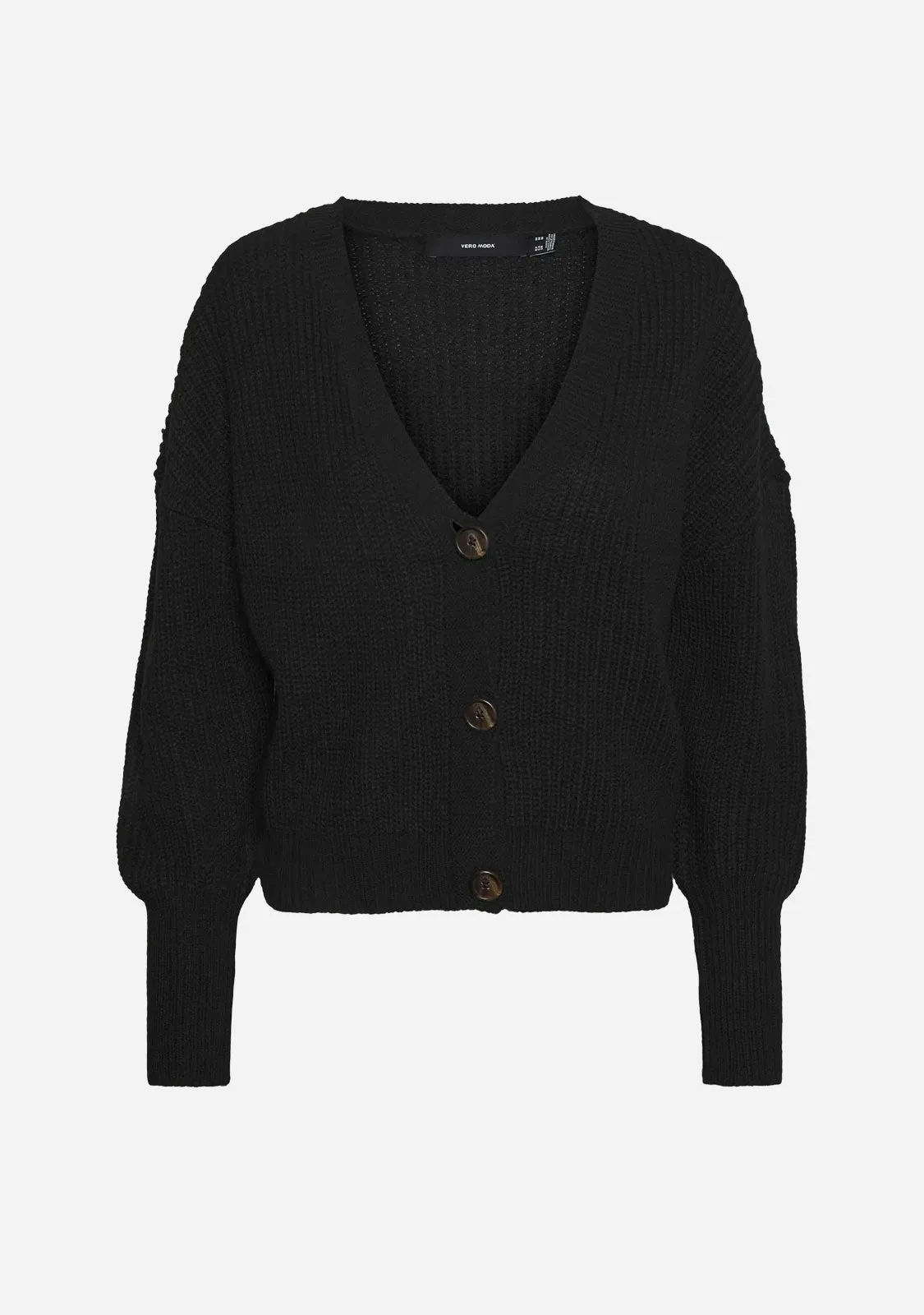 VMLea LS V-Neck Cuff Cardigan