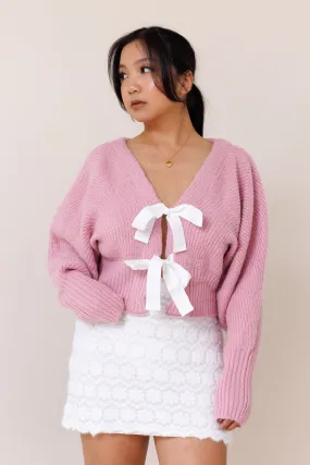 Whispers Cardigan - Pink