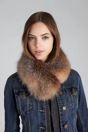Windsor Crystal Fox Fur Collar
