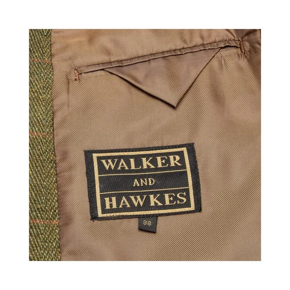 Windsor mens blazer, tweed, mørk grøn
