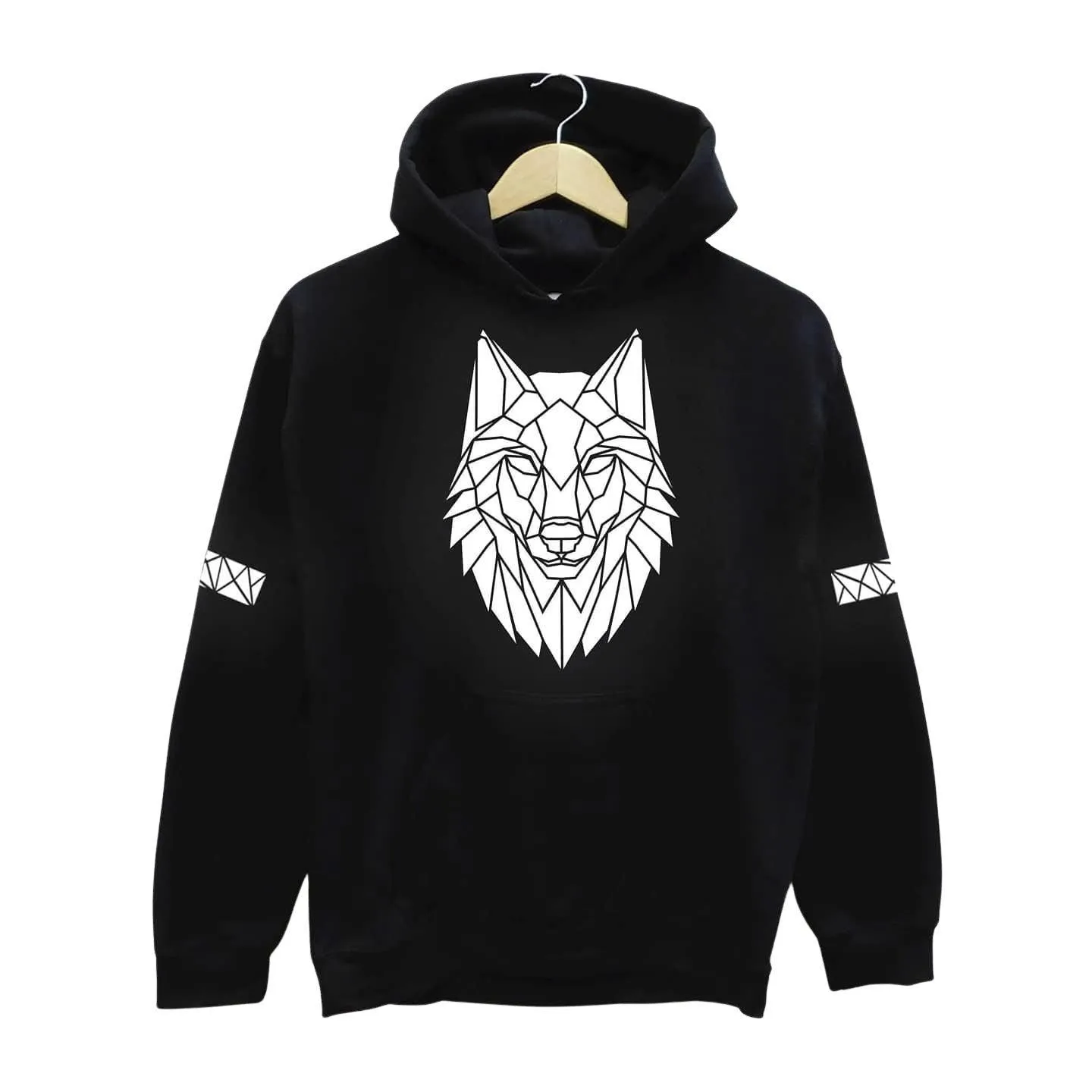 Wolf Reflective Hoodie