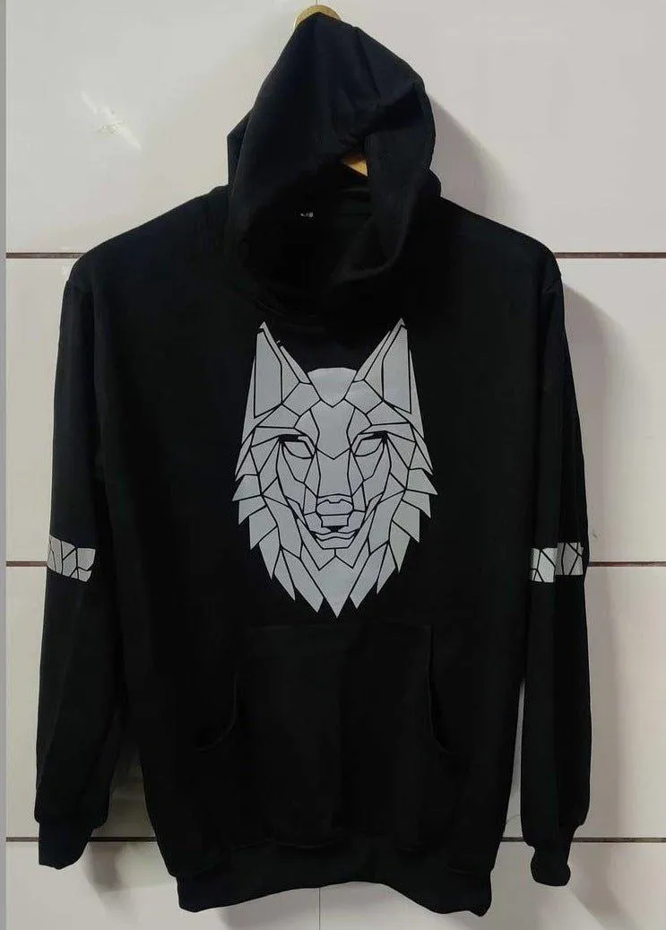 Wolf Reflective Hoodie
