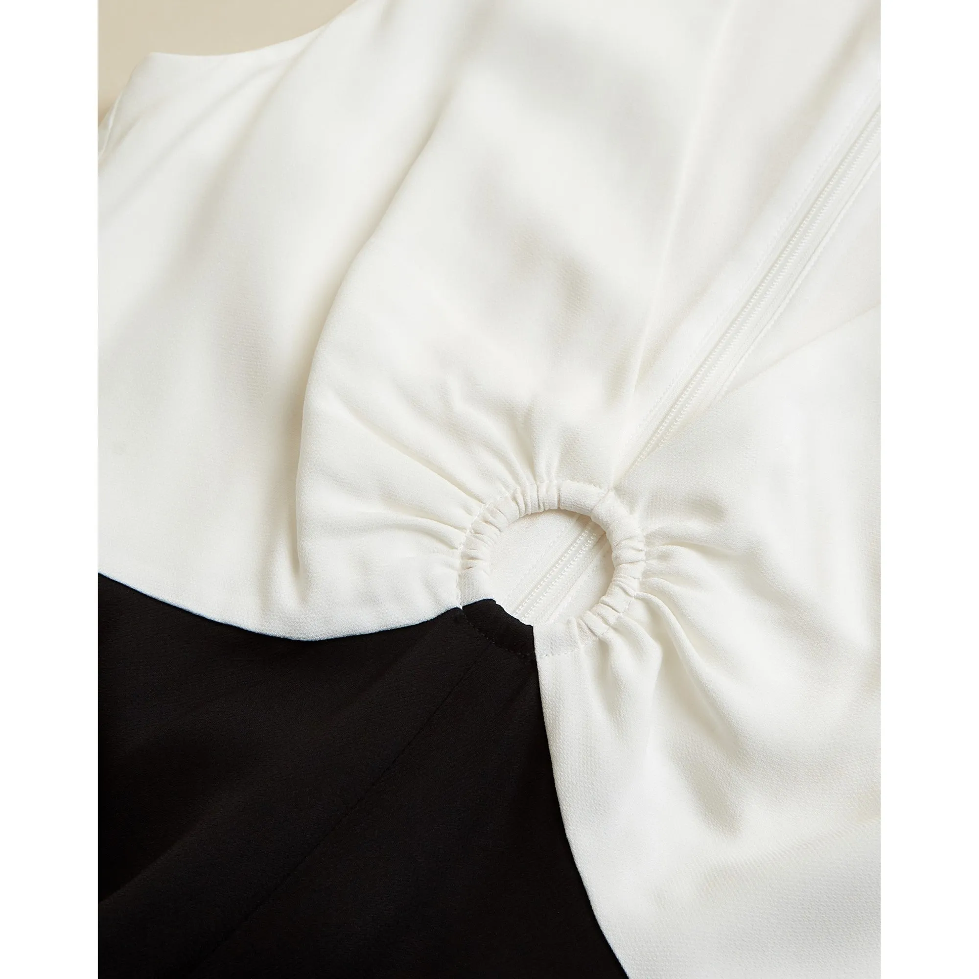 Women Mitilda-Ring Detail Wide Leg Jumpsuit - Black