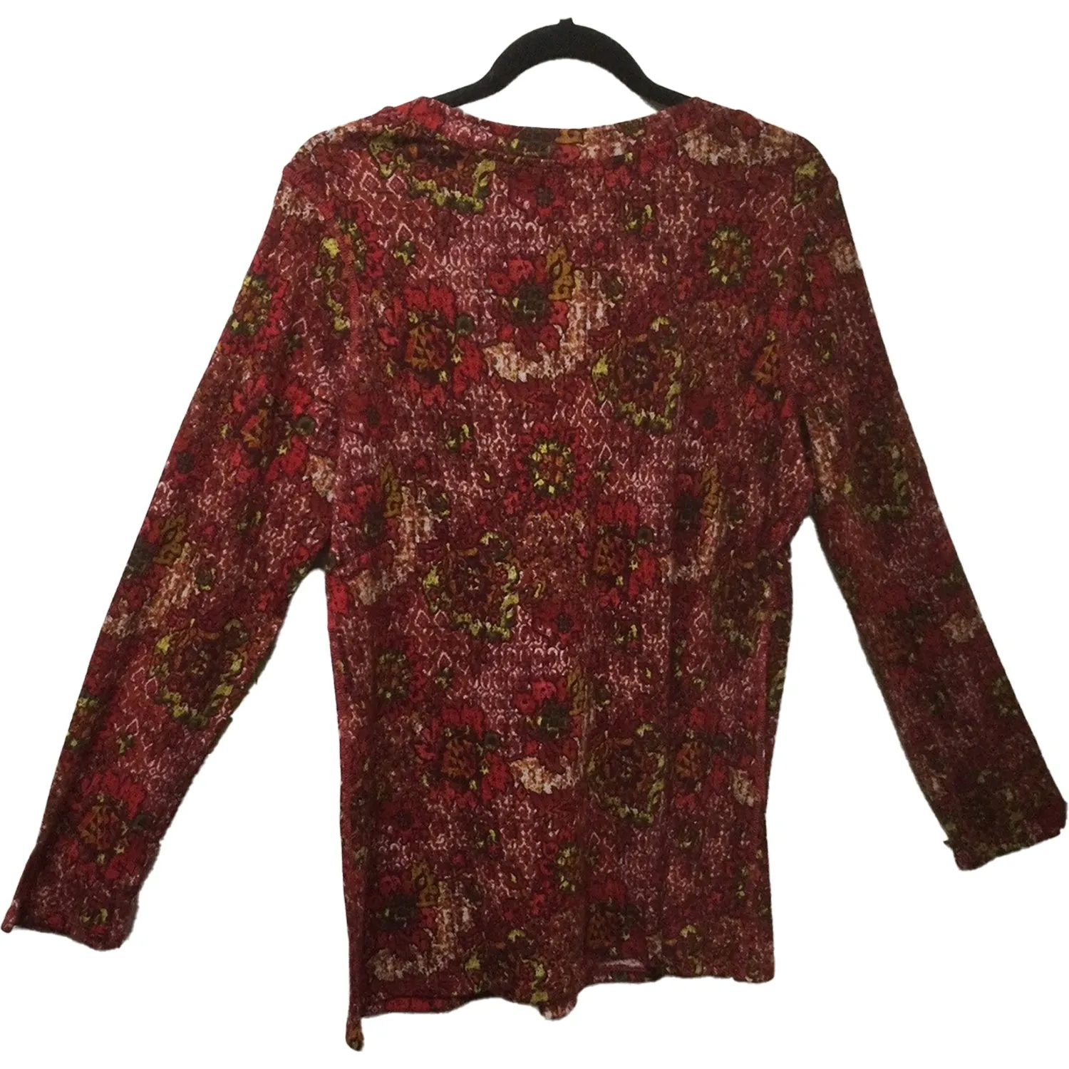 Women's Habitat Cozy Rib V-Neck Tunic Apple