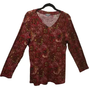 Women's Habitat Cozy Rib V-Neck Tunic Apple