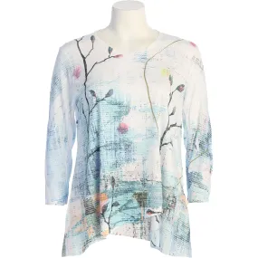 Women's Jess & Jane Burnout Sublimation Tunic Juliana