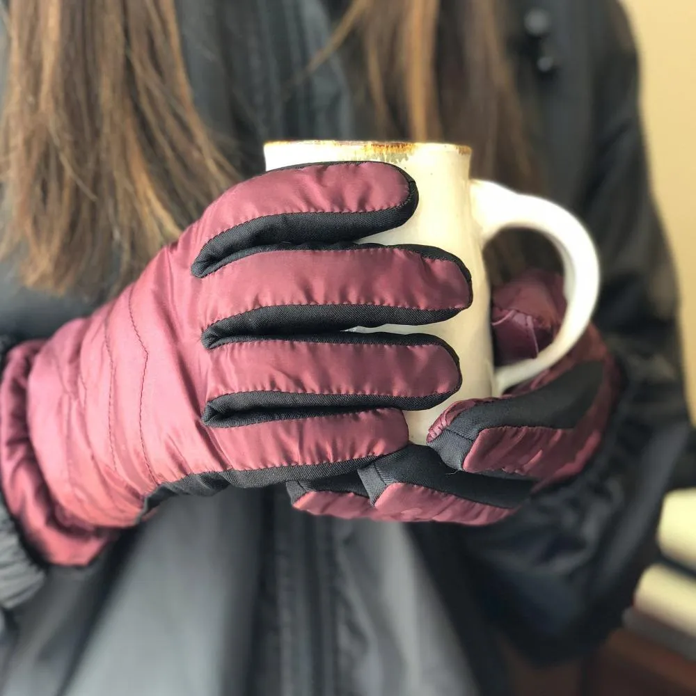 Women’s Quilted Gloves with Double Lining