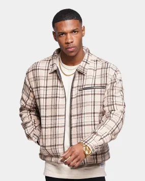 XXIII Oaxaca Cropped Tartan Jacket Brown