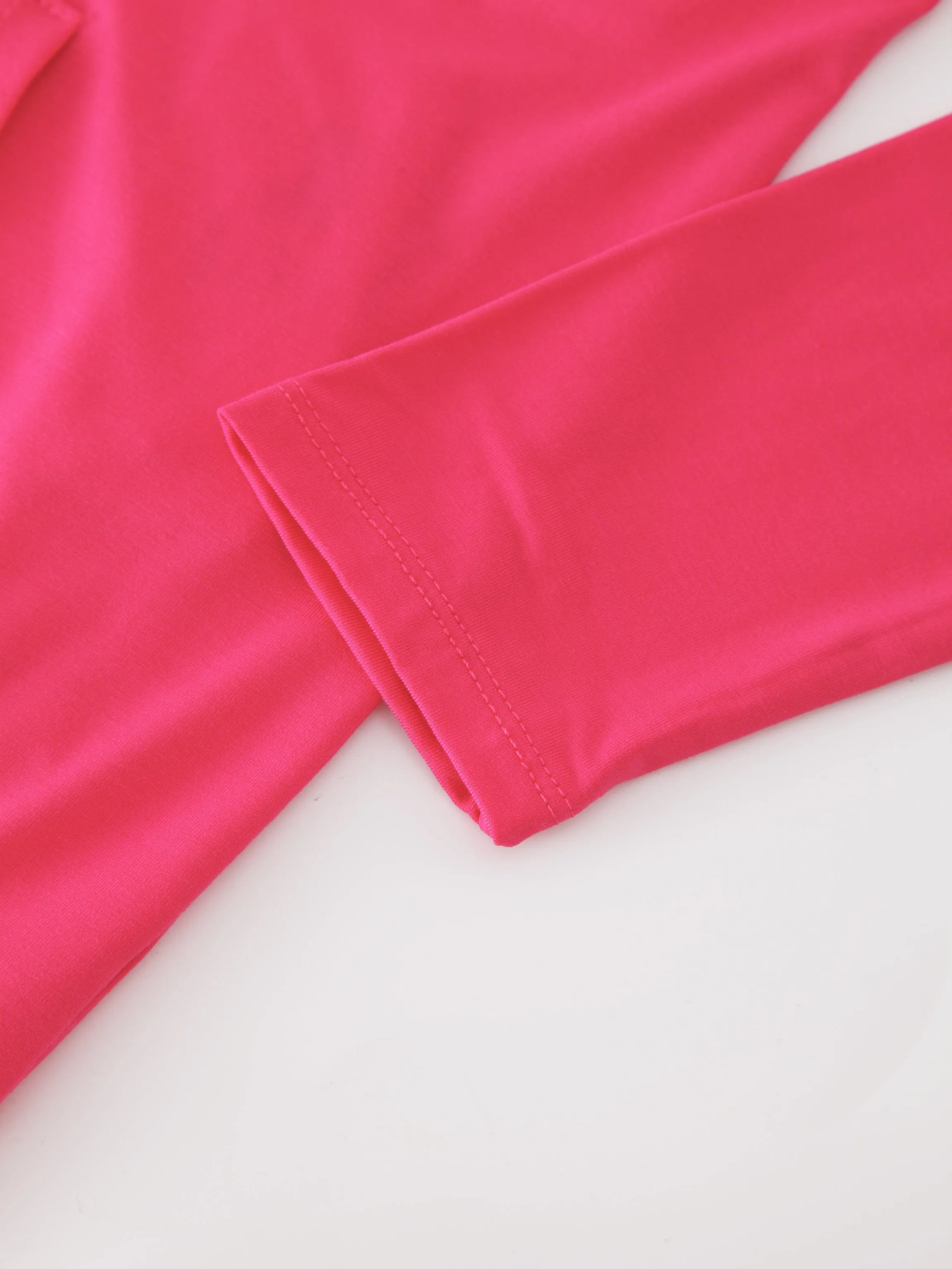 ZIP UP HOODIE-BOLD PINK